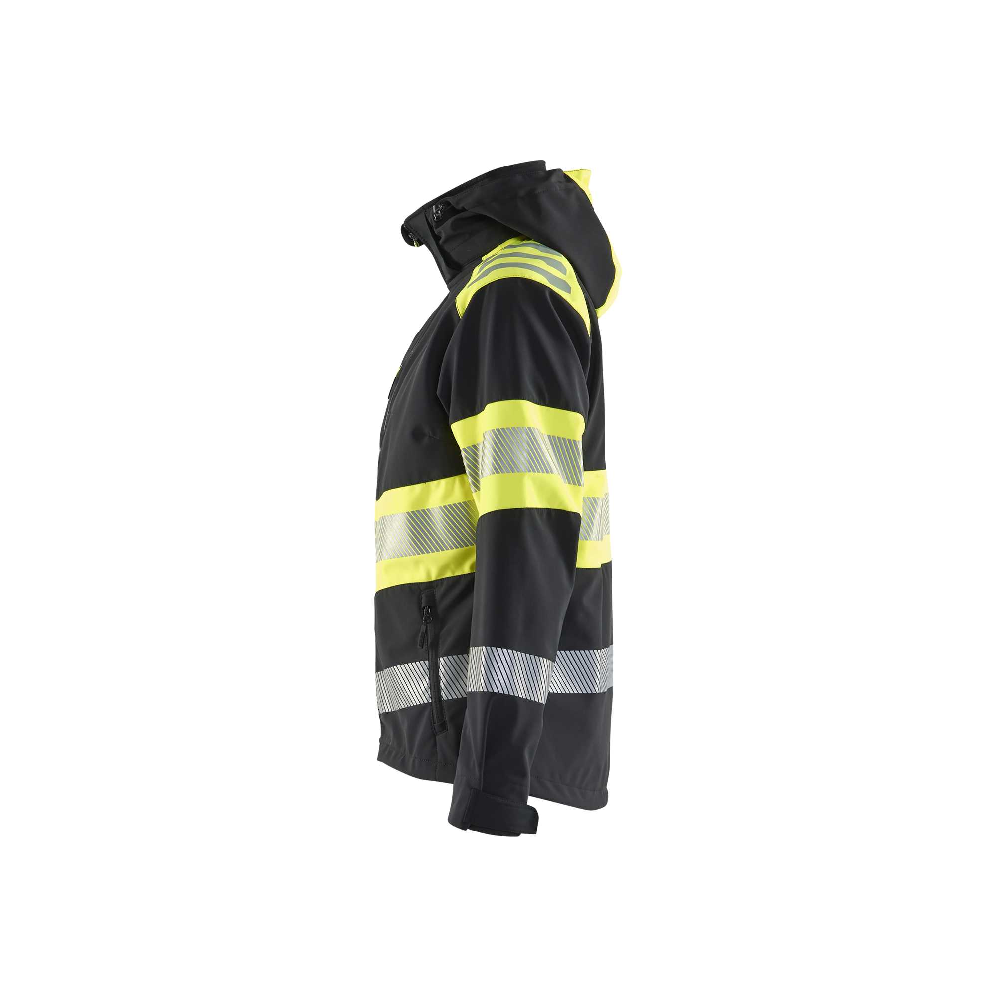 BLAKLADER 44042513 Women’s Hi Vis Softshell Jacket Hi Vis Reflective Softshell Work Jacket WOMEN - Waterproof
